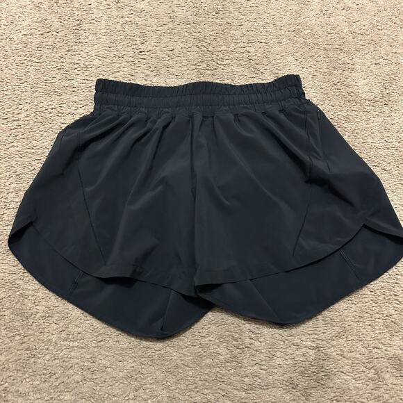 Lululemon Pants - Lululemon Black Hotty Hot Lined Shorts Size 8